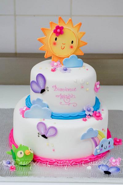 Baby shower cake - Cake by Hélène Brunet