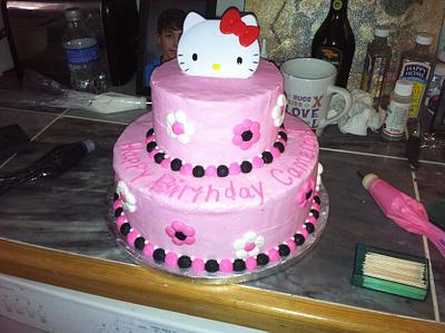 Hello Kitty Cake - Cake by Yvette