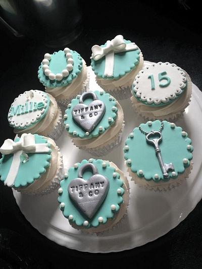 Tiffany cupcakes  - Cake by Andrias cakes scarborough