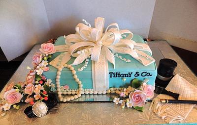 Tiffany Box Birthday Cake - Cake by Fun Fiesta Cakes  