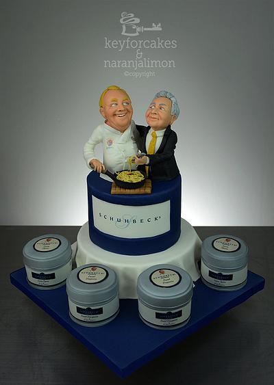 Chef Alfons Schubeck - Cake by Nicola Keysselitz