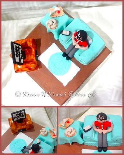 Happy Birthday Dad - Cake by KnKBakingCo