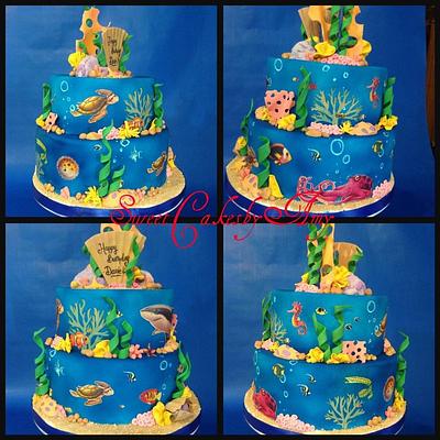 Under the Sea - Cake by Amy Erb