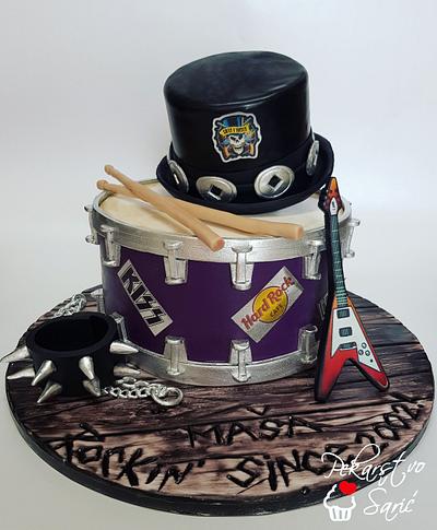 Rock & Roll Cake! 🎶 - Cake by Ana