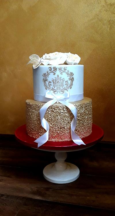 Wedding cake - Cake by Moniena
