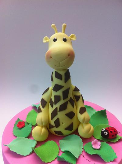 Happy Giraffe Birthday Cake - Cake by CakesAnnietime