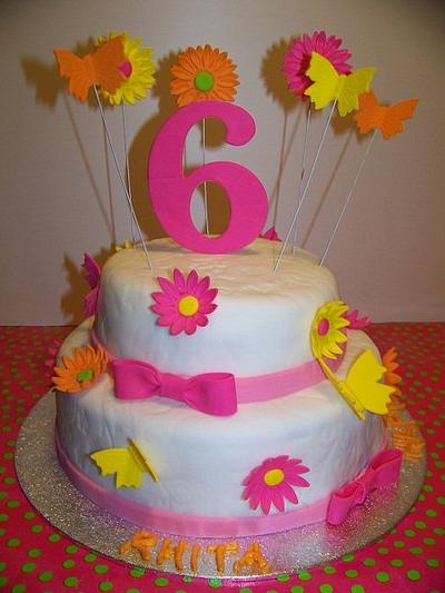 Funky Birthday Cake - Cake by Laura Jabri