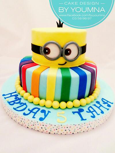 Minions  - Cake by Cake design by youmna 