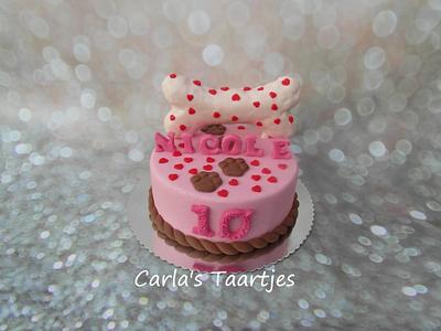 Dog Bone Cake - Cake by Carla 
