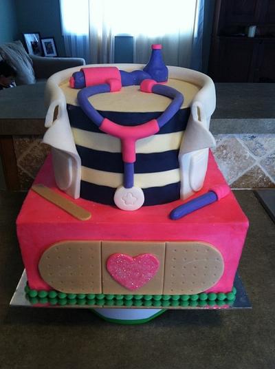 Doc McStuffins Cake - Cake by Molly Gearhart