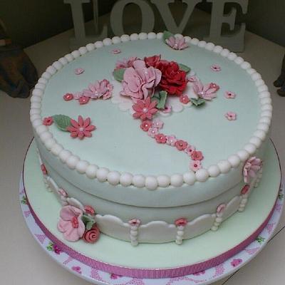 elegant cake - Cake by Any Excuse for Cake
