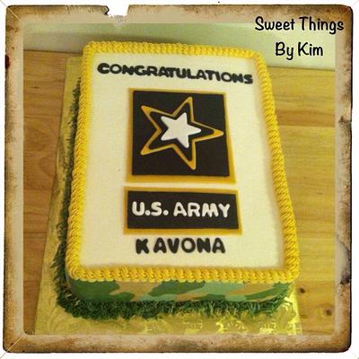 Army - Cake by Kim