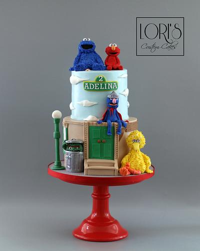 Sesame Street - Cake by Lori Mahoney (Lori's Custom Cakes) 