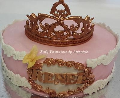 Tiara  - Cake by Aakanksha