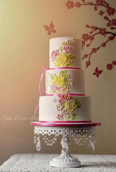 Floral RI - Cake by Prachi Dhabaldeb