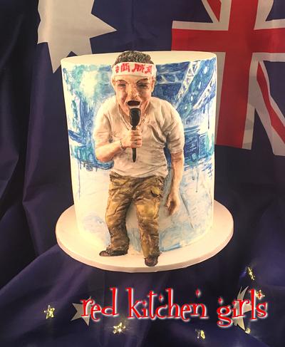 Aussies Take The Cake Collaboration - Working Class Man - Cake by Zoe Byres