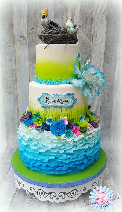 Anniversary cake  - Cake by Sam & Nel's Taarten