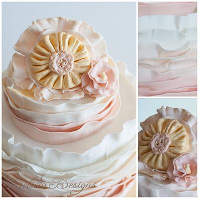 Brooch Cake - Cake by Delicia Designs