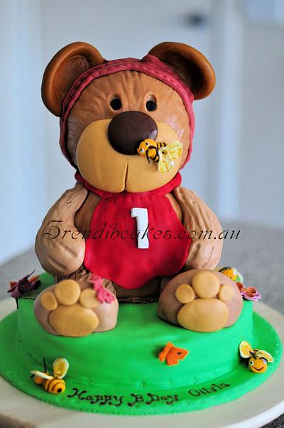 Bear Cake - Cake by Serendib Cakes