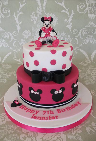 Minnie Mouse Cake - Cake by Jayne Worboys