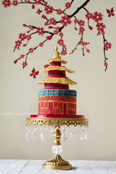Asian inspired cake - Cake by Prachi Dhabaldeb