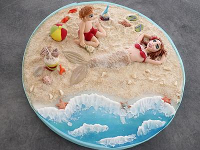 At The Beach - Cake by Agnes Havan-tortadecor.hu