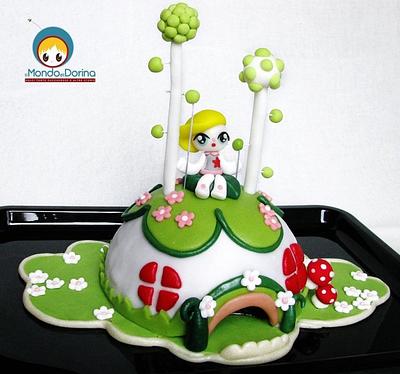 Happy birthday to Saretta ^^!! - Cake by IlMondodiDorina