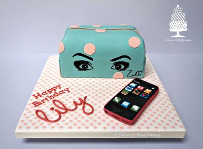 'Zoella' themed Cake - Cake by Angela - A Slice of Happiness