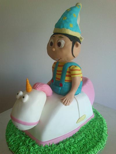 Despicable Me - Agnes - Cake by Geek Cake