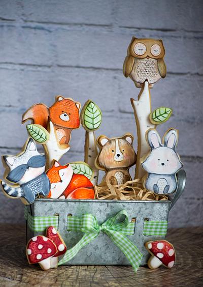 Forest Animals Coockies - Cake by Vanilla & Me