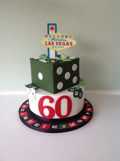 Viva Las Vegas  - Cake by Keeley Cakes