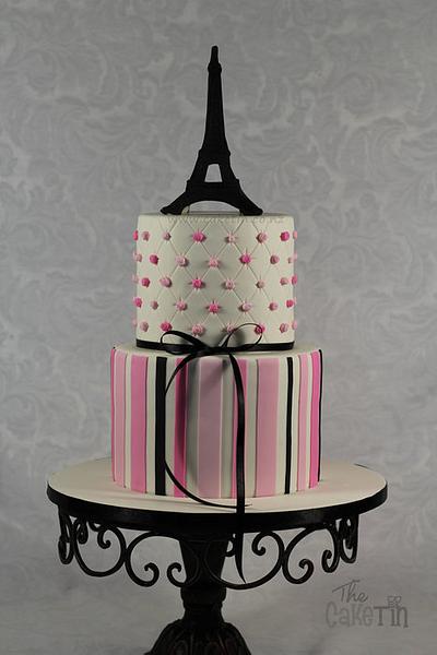 Paris Themed First Birthday cake - Cake by The Cake Tin