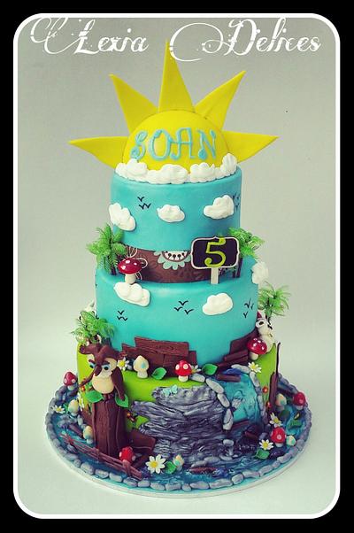 Nature theme Cake. - Cake by Lexia Delices