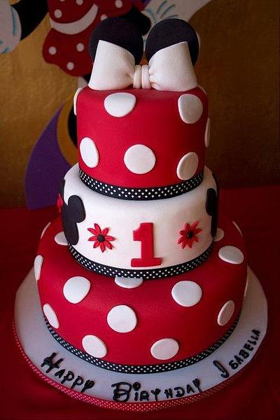 Minnie Cake - Cake by YummyTreatsbyYane