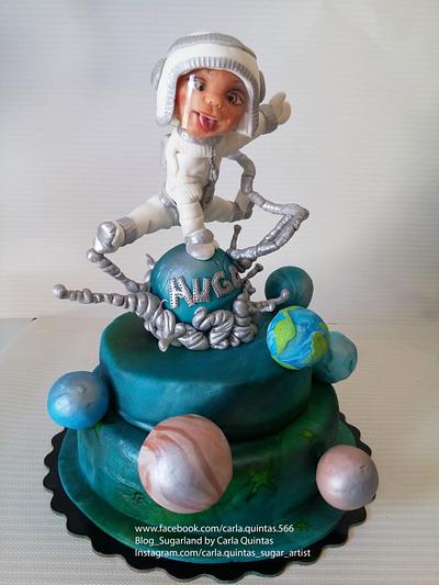 astronaut - Cake by carlaquintas