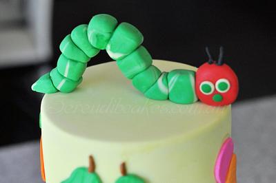 Friendly Caterpillar cake - Cake by Serendib Cakes