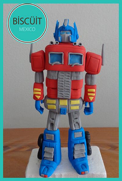 Optimus - Cake by BISCÜIT Mexico