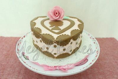 My Valentine Cake 2013 - Cake by Yeyet Bakes