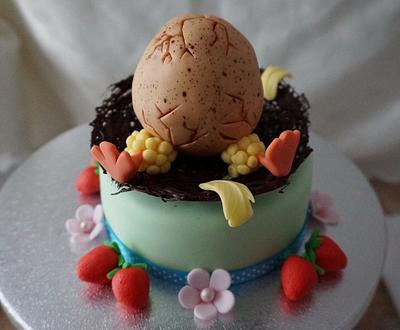Easter Egg Cake - Cake by bijoucakes