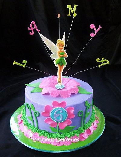 Tinkerbell Cake - Cake by DeliciousDeliveries