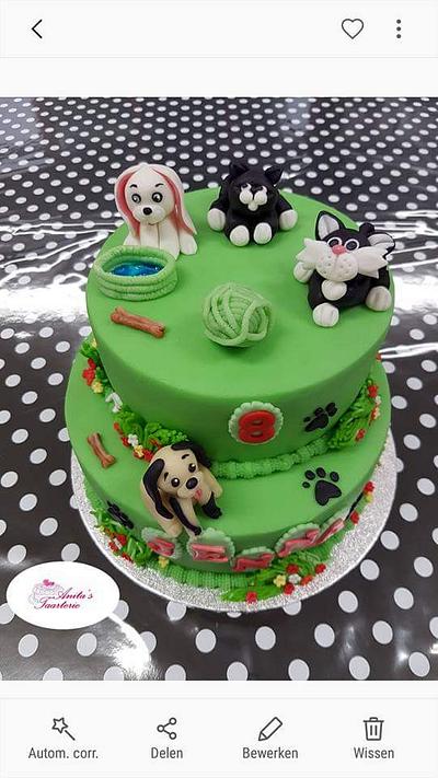 Animalscake - Cake by Anita vd Heijden