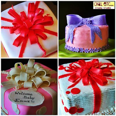 Gift Box Cake - Cake by Chai, Etc
