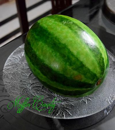Watermelon cake  - Cake by Mitra venkatesh