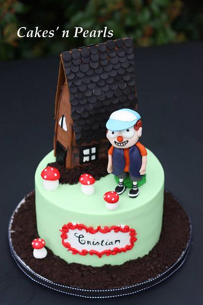 Gravity Falls themed cake - Cake by Monica Florea