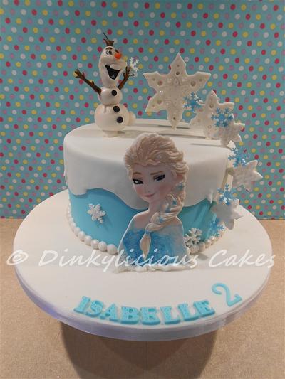 Frozen Cake - Cake by Dinkylicious Cakes