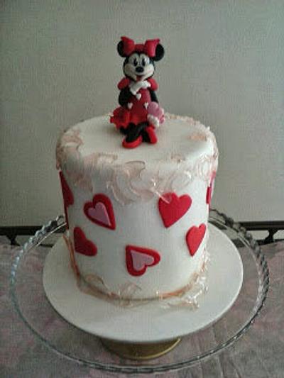 Love Minnie - Cake by Emiliana Lira