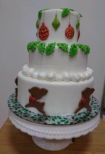 Christmas cake - Cake by Stertaarten (Star Cakes)
