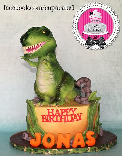 T-Rex cake - Cake by Danielle Lechuga