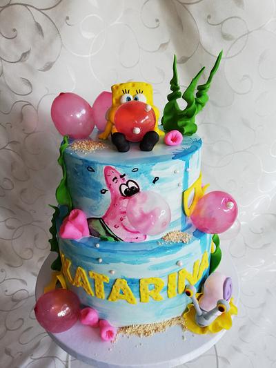 Sponge Bob and Patrick  - Cake by Casper cake