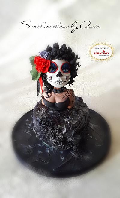 Dia de Los Muertos collaboration - Cake by Ania - Sweet creations by Ania